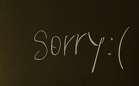 道歉说说签名（通用40句）