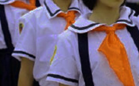 第一次洗红领巾日记