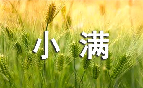 小满节气朋友圈说说