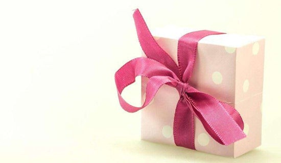 收到礼物的说说暖心